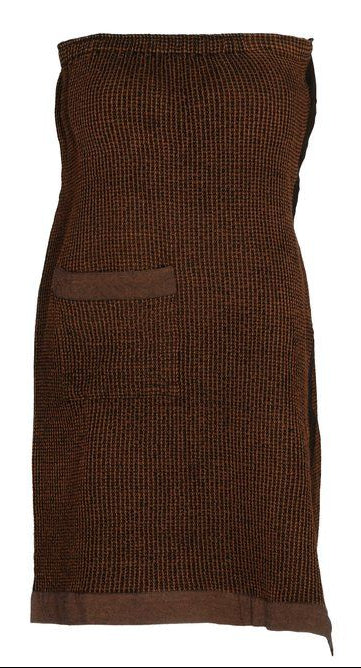 Rento Kenno dames saunakilt 85 x 145 cm - donkerbruin