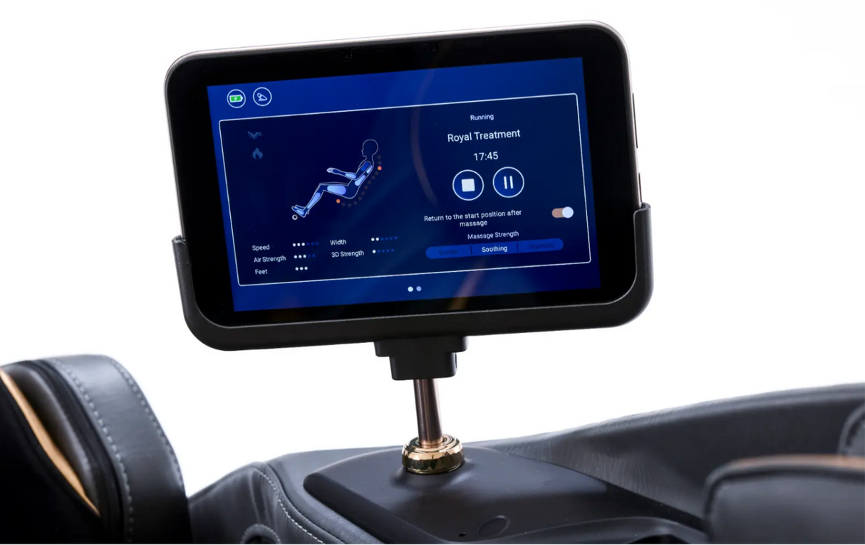 TotalSeat Imperia elektrische massagestoel - zwart