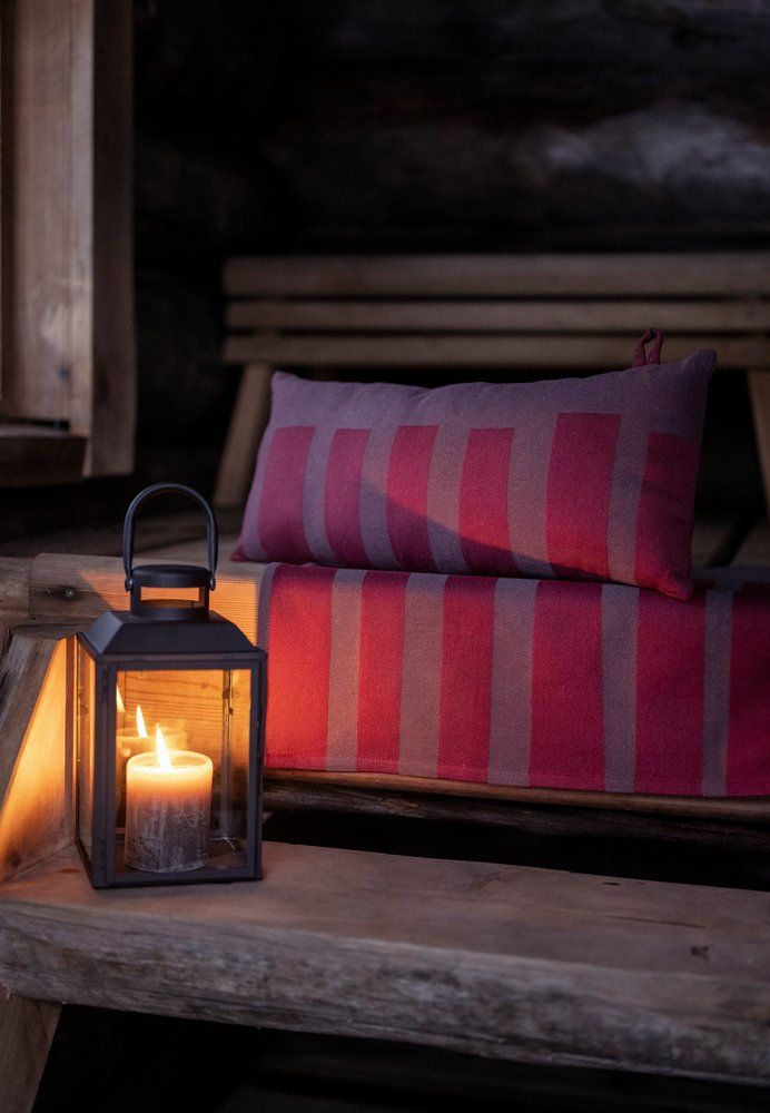 Rento Laituri sauna kussen 50 x 22 cm - rood