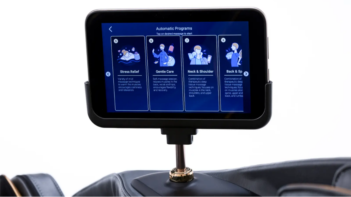 TotalSeat Imperia elektrische massagestoel - zwart