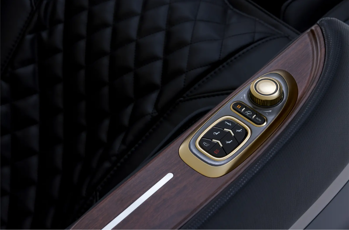 TotalSeat Flavia (zwart) elektrische massagestoel