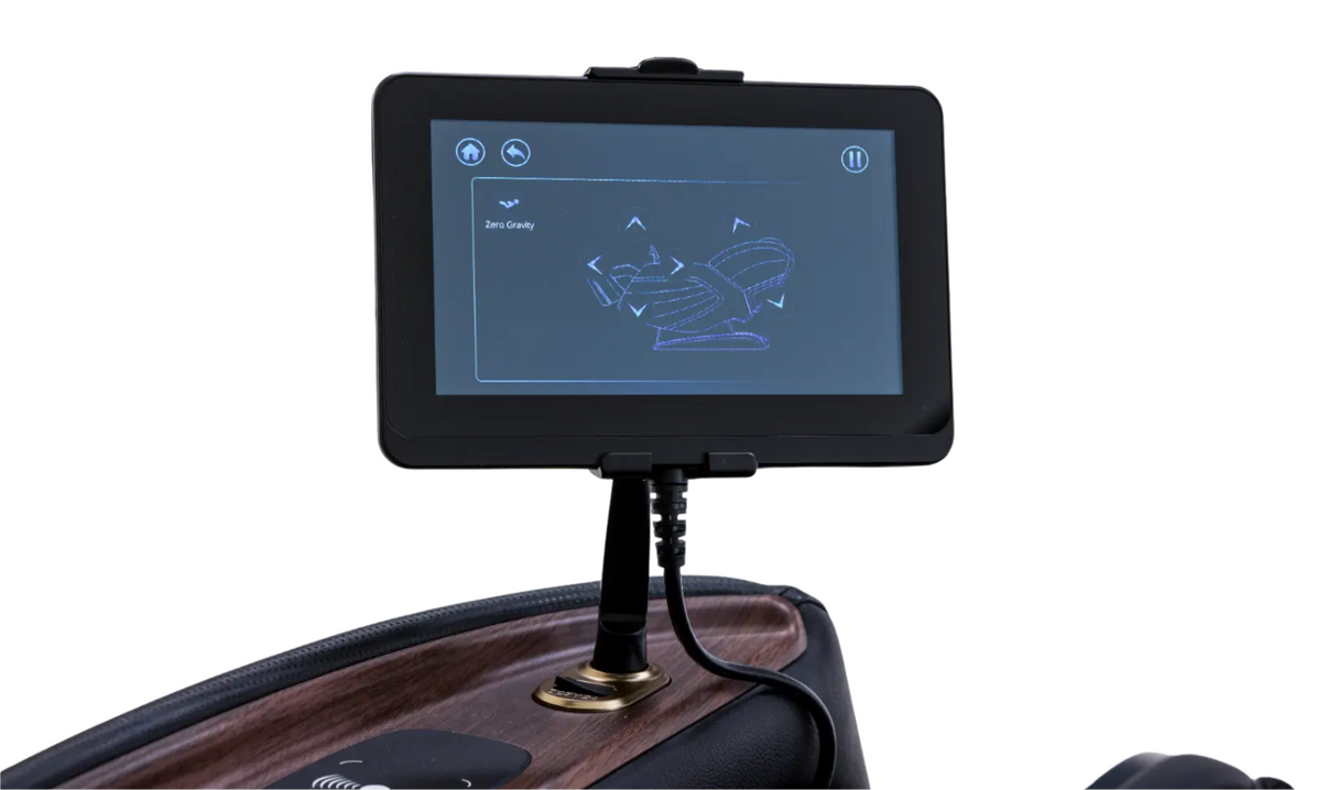 TotalSeat Flavia (zwart) elektrische massagestoel