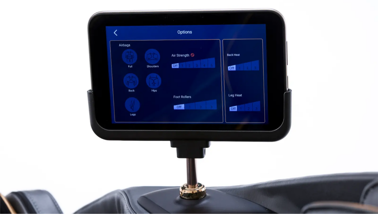 TotalSeat Imperia elektrische massagestoel - zwart