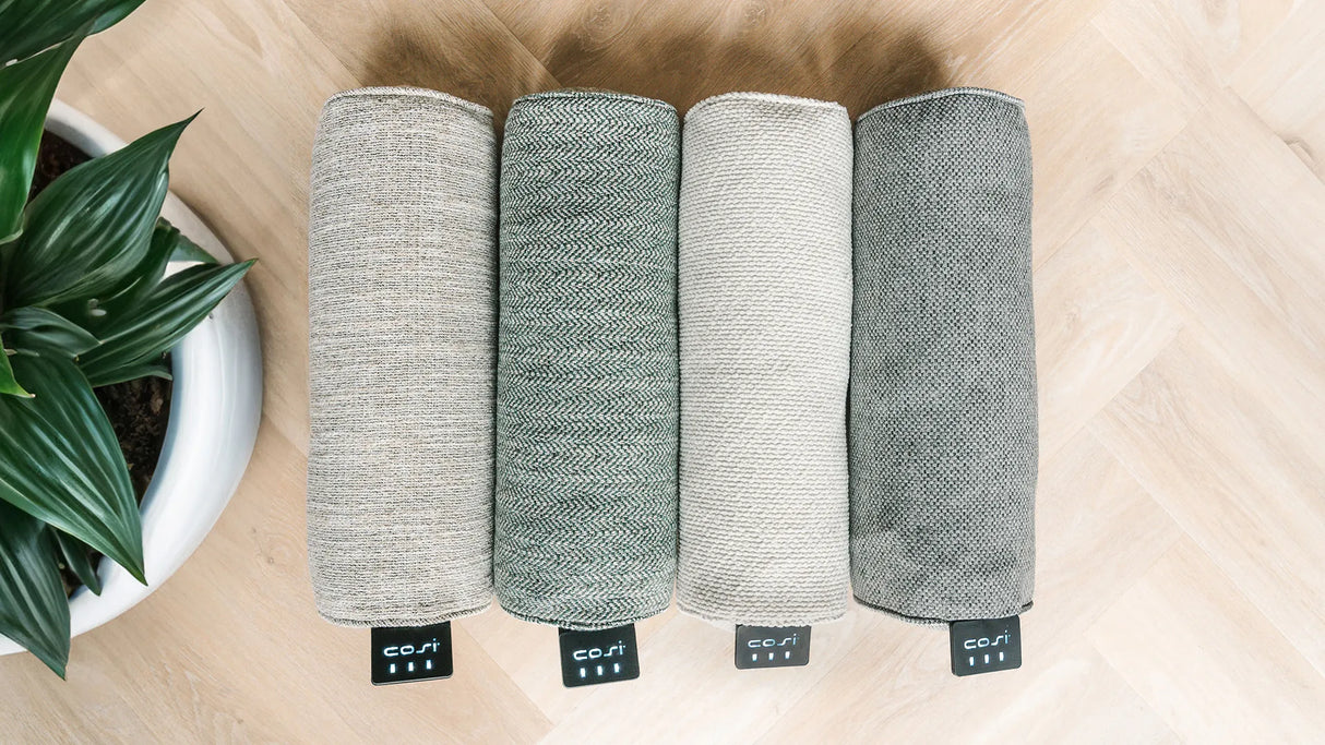 Cosi Cosipillow bolster warmtekussen comfort 45 x 15 cm - groen