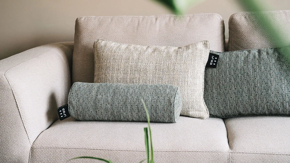 Cosi Cosipillow bolster warmtekussen comfort 45 x 15 cm - groen