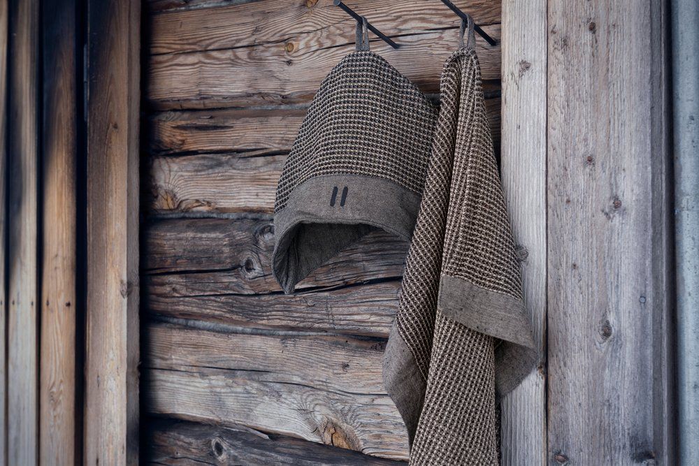 Rento Kenno sauna muts - bruin