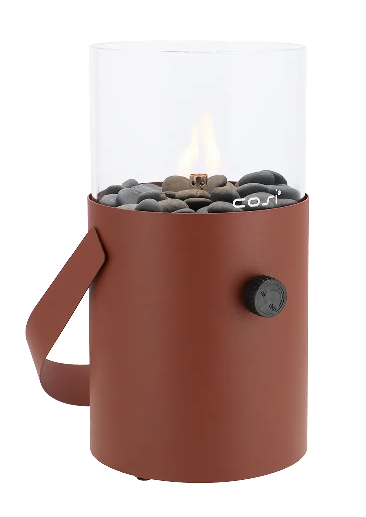 Cosi Cosiscoop Original gaslantaarn - terra brown