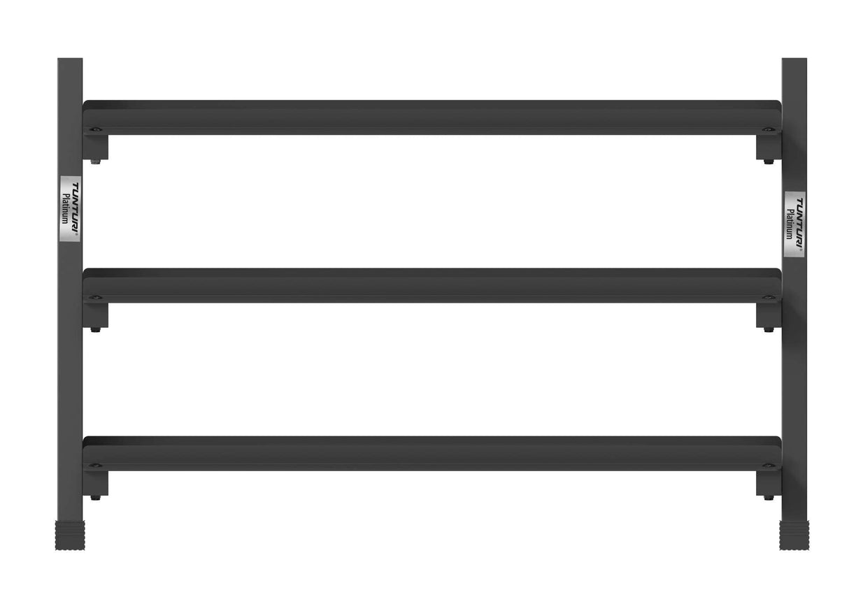 Tunturi Platinum Hex Rubber Dumbbell Rek