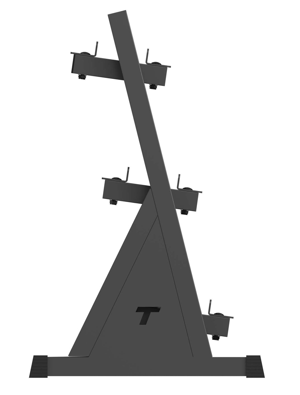 Tunturi Platinum Hex Rubber Dumbbell Rek