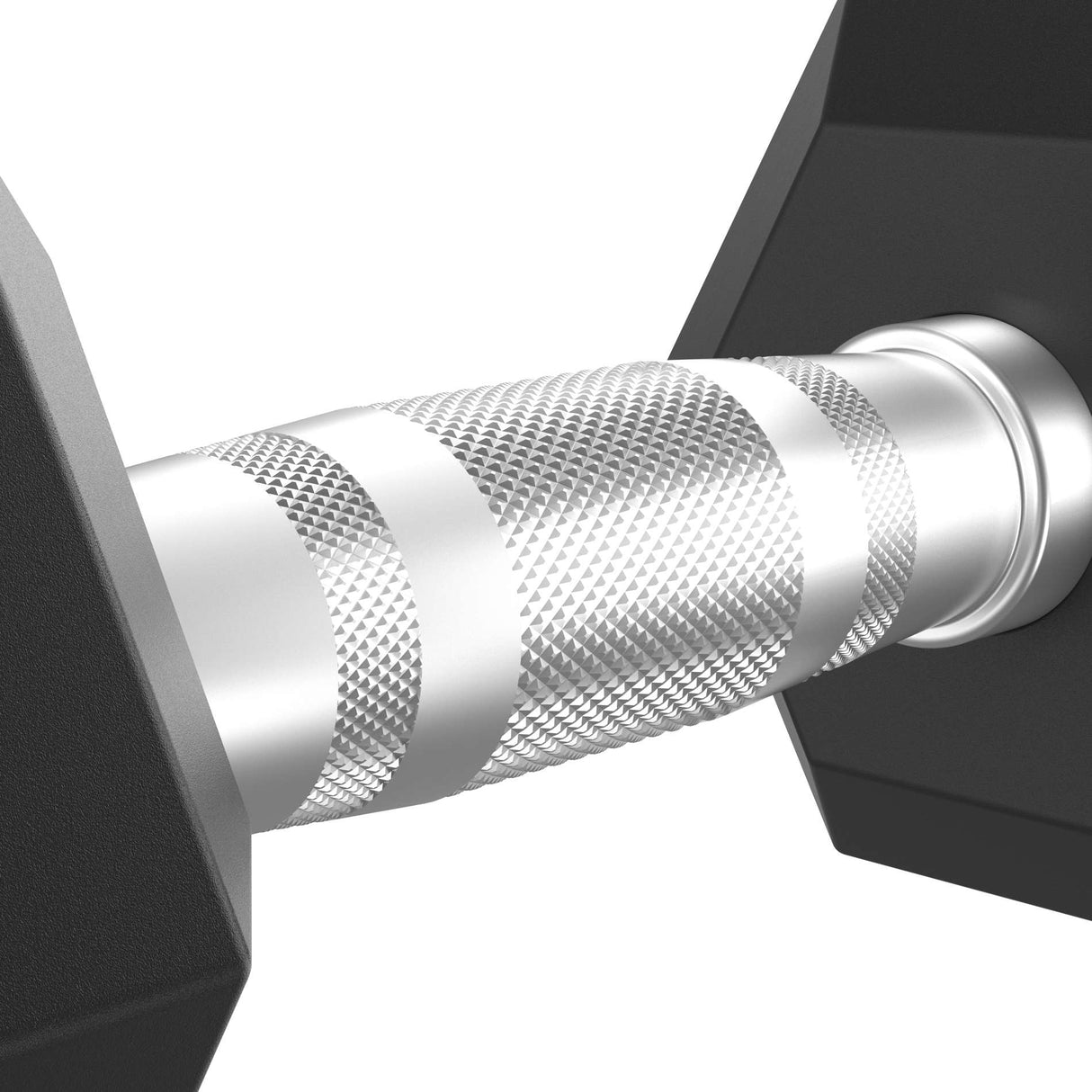 Tunturi Platinum Hex Rubber Dumbbell Set 1 - 10 kg