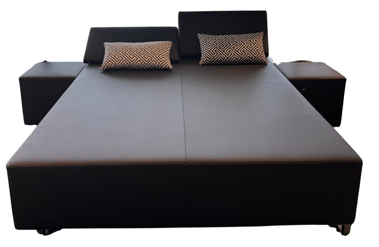Loungebed met bijzettafels showroommodel – 160 x 200 cm