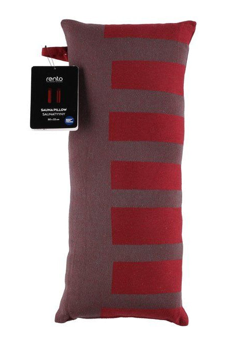 Rento Laituri sauna kussen 50 x 22 cm - rood