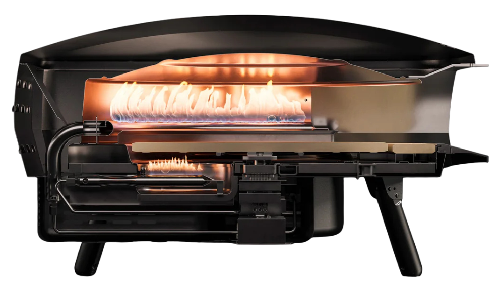 Witt Etna Rotante 16 inch pizzaoven - zwart