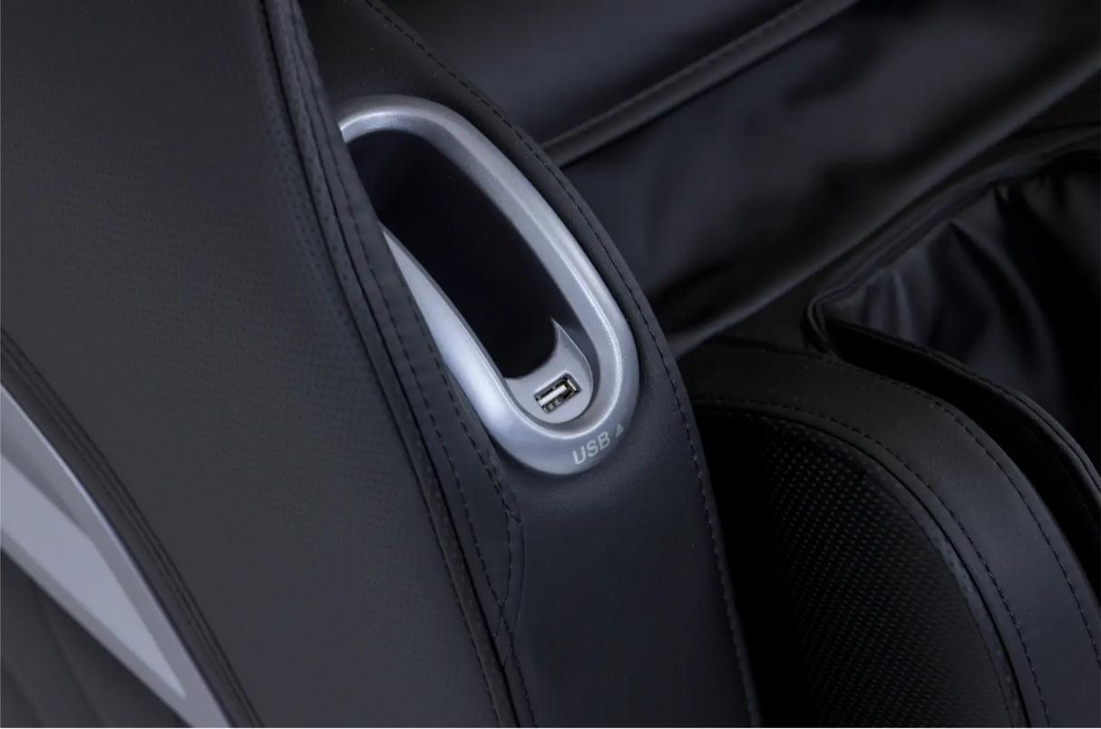 TotalSeat Elmo elektrische massagestoel - zwart