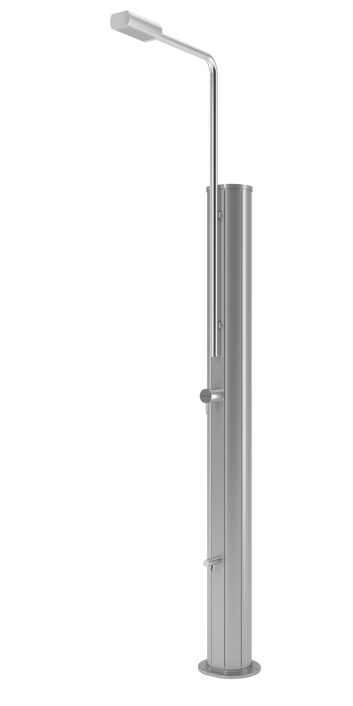 Astral Rainbow solar buitendouche - Zilver