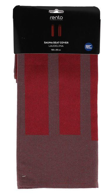 Rento Laituri sauna seat cover 150 x 50 cm - rood