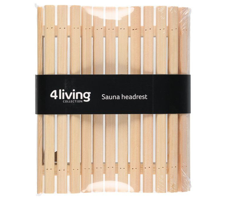 4Living sauna hoofdsteun - Populier