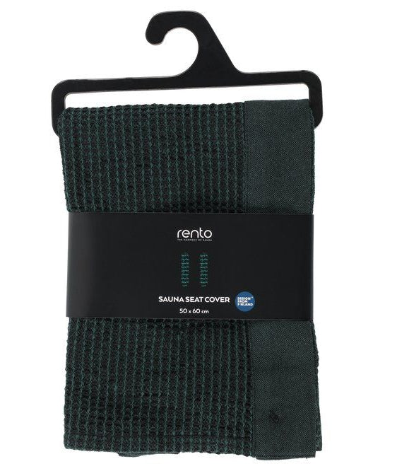 Rento Kenno sauna seat cover 50 x 60 cm - donkergroen