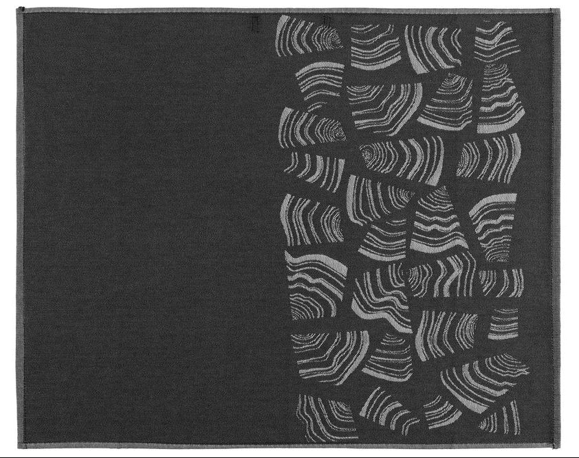 Rento Pino sauna seat cover 50 x 60 cm - zwart