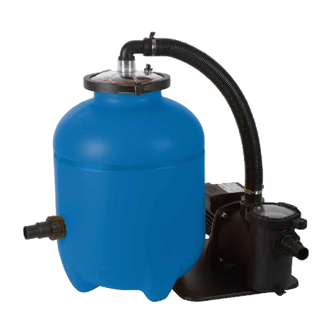 Blue Bay Guernsey stalen zwembad set - 610 x 360 x 120 cm