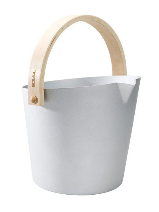 Tylö Brilliant design sauna emmer - zilver