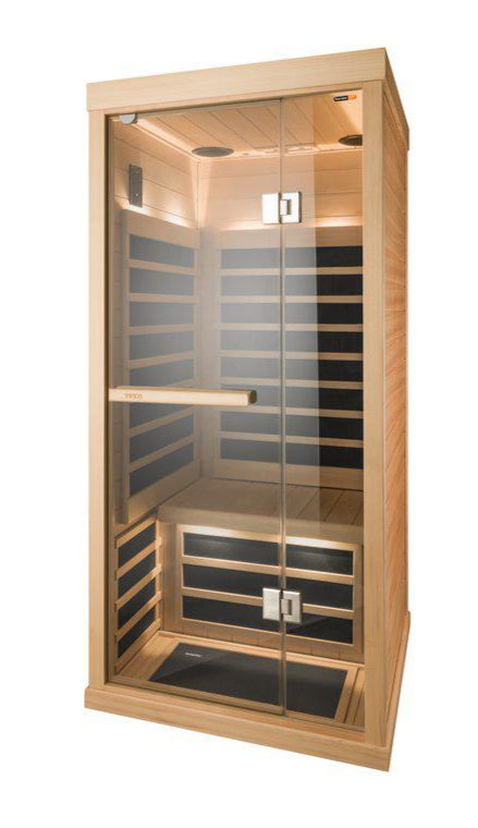 Tylö infraroodcabine T810H 913 x 913 x 1938 mm - zwart