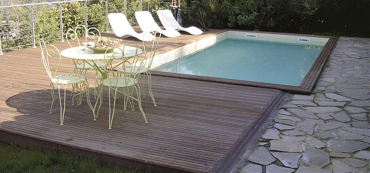 Gardipool Houten Zwembad MINI-QUARTOO