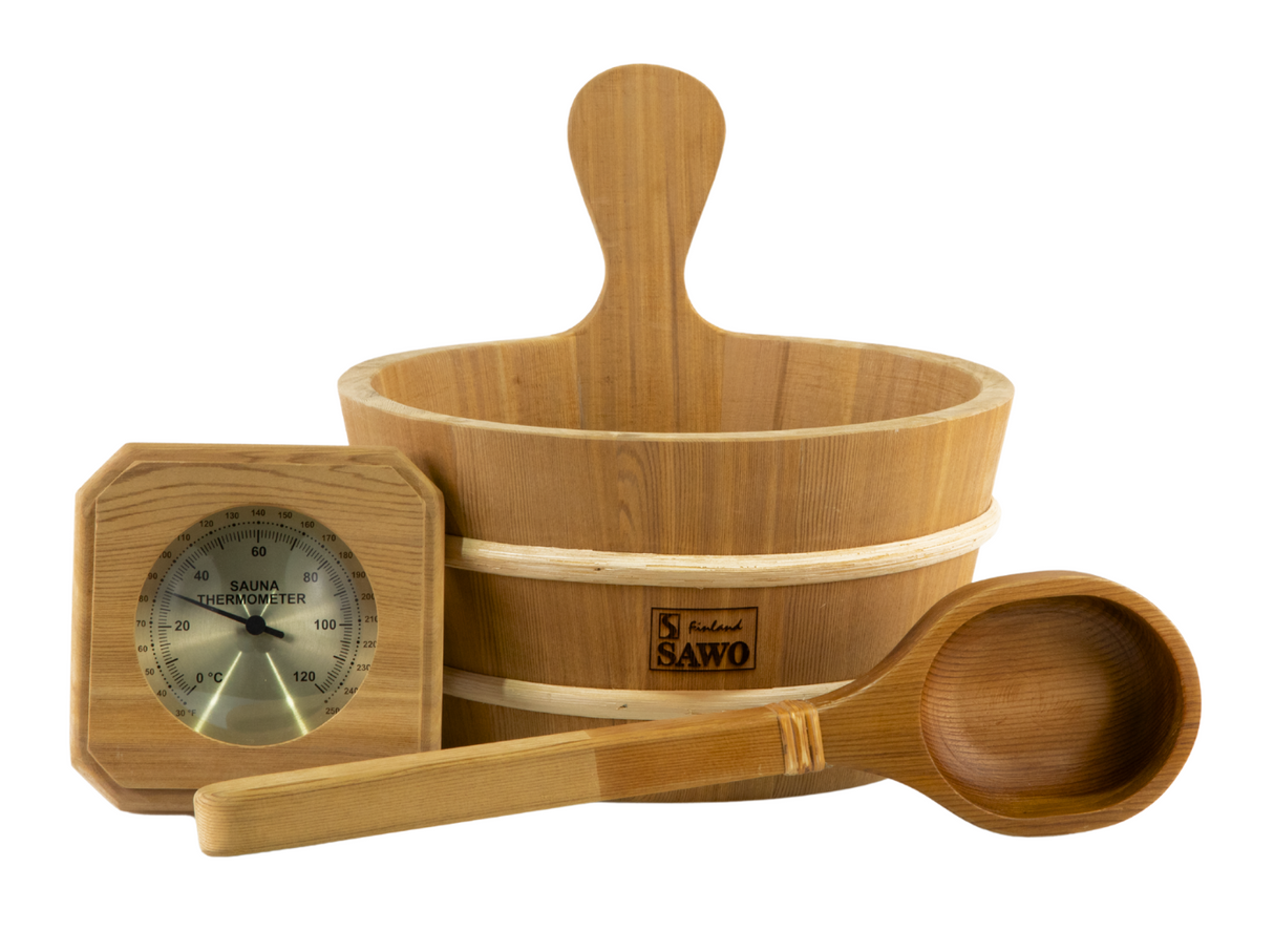 Basic 3-delige saunaset