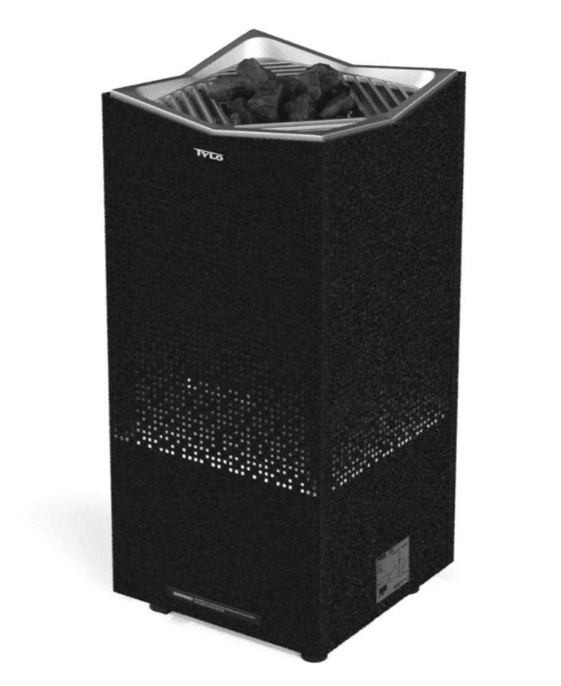 Tylö Crown Commercial 8 saunakachel 8 kW - zwart