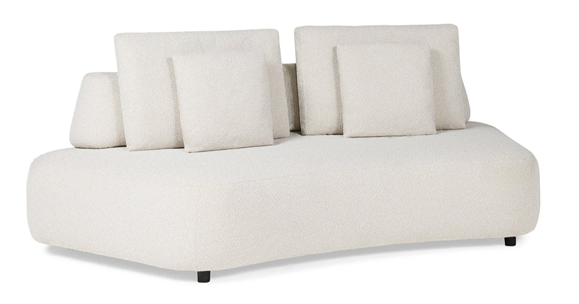SUNS Blocchi 2-zits sofa curved