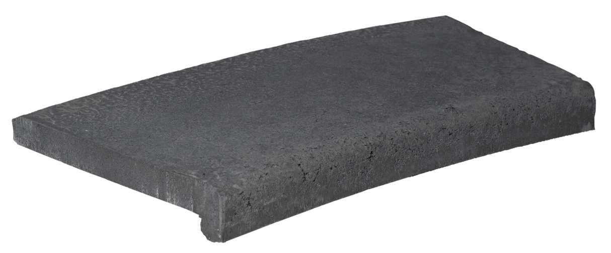 Scandi Roc Athen randstenen set 600 cm (rond) - Zwart antraciet