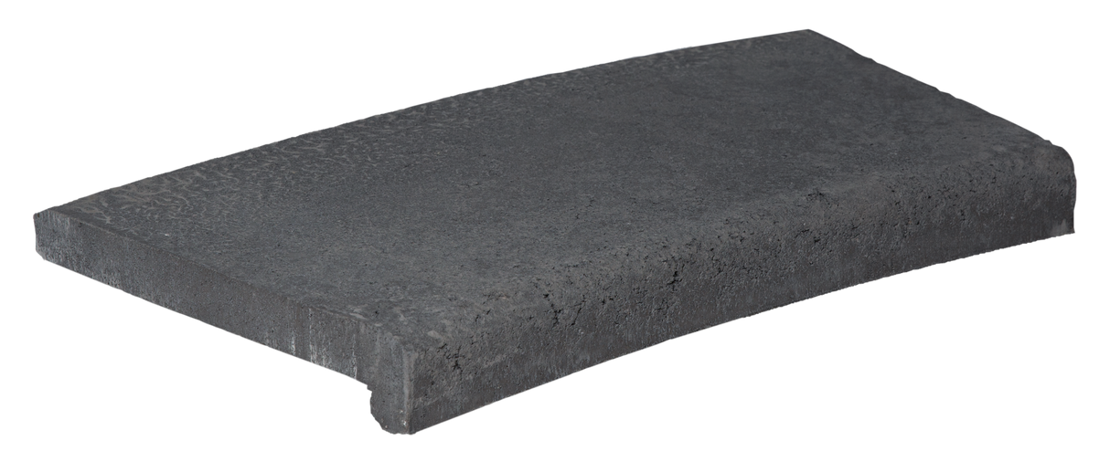 Scandi Roc Athen randstenen set 620 x 350 cm (ovaal) - zwart antraciet