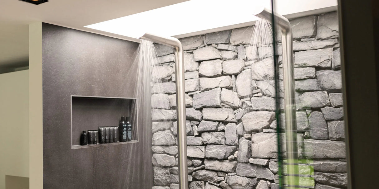 Jee-O Pure 01 buitendouche - geborsteld RVS