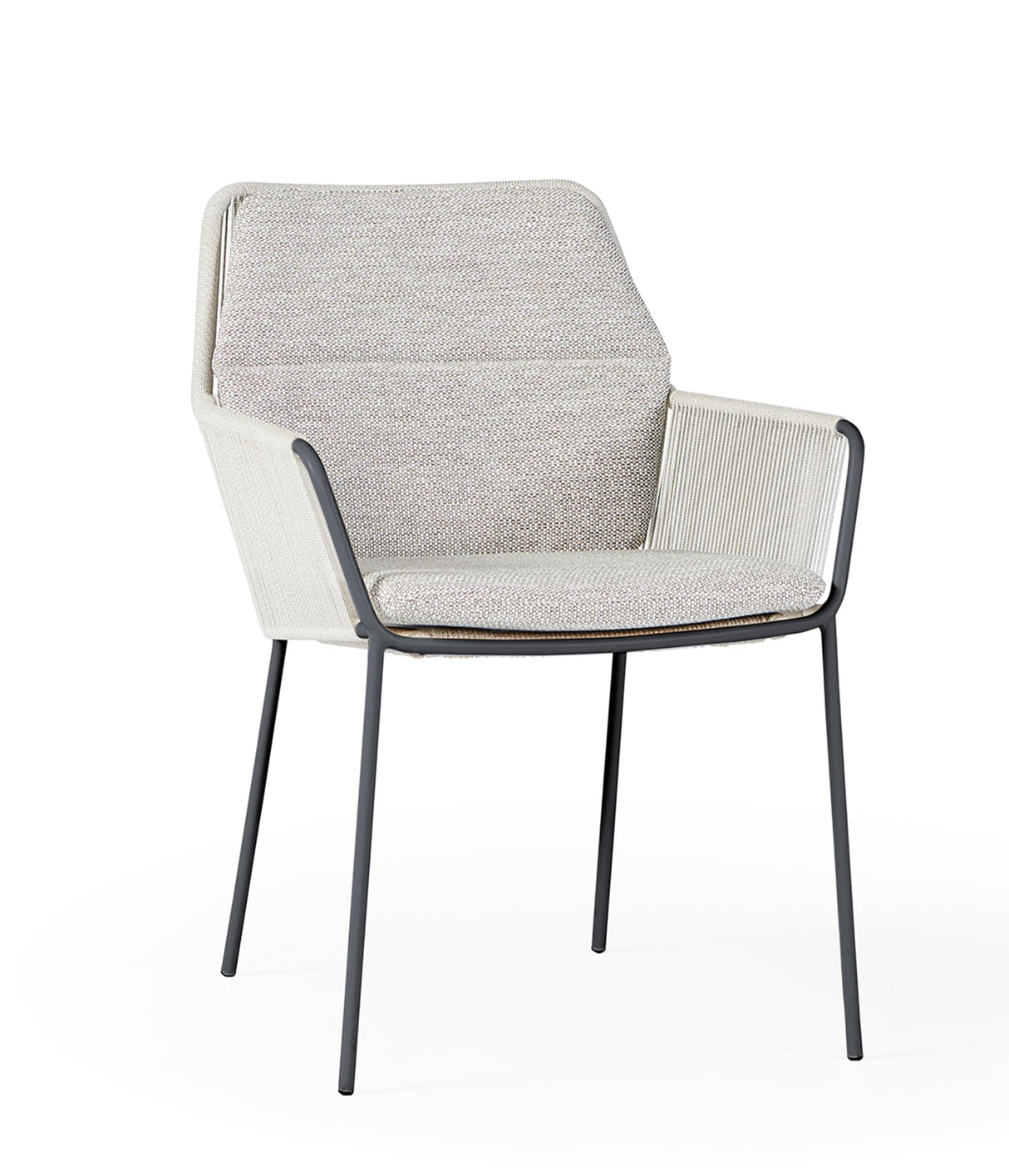 SUNS Punta dining chair - Camel sand / natrual mixed weave