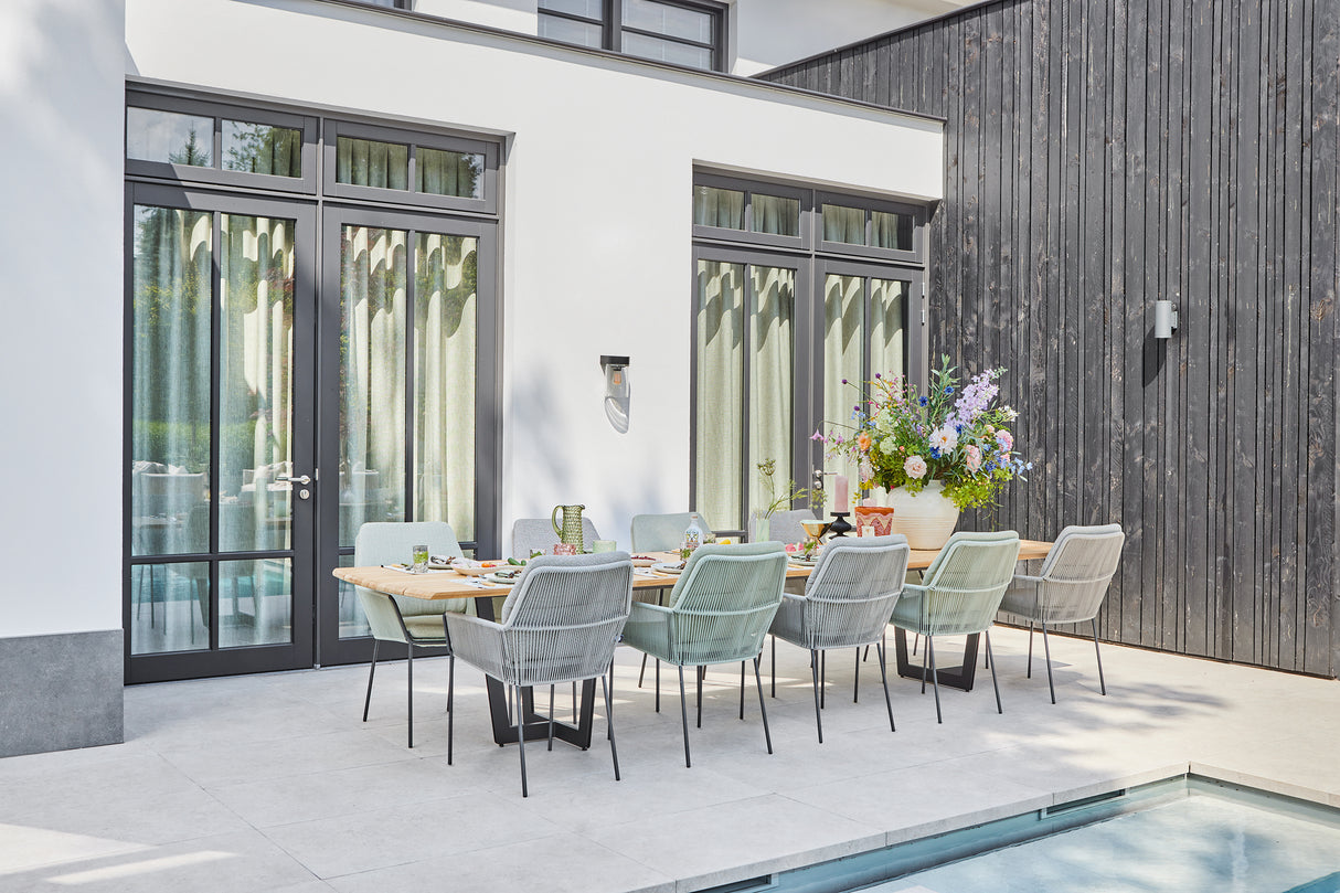 SUNS Punta dining chair - Camel sand / natrual mixed weave