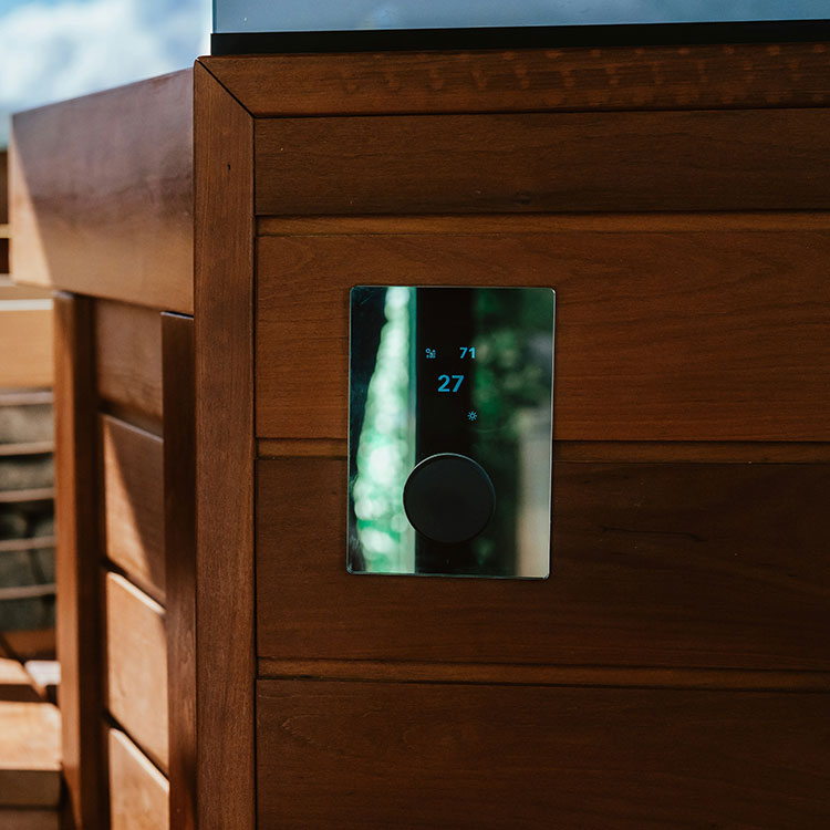 HUUM UKU bedieningspaneel zwart - demo