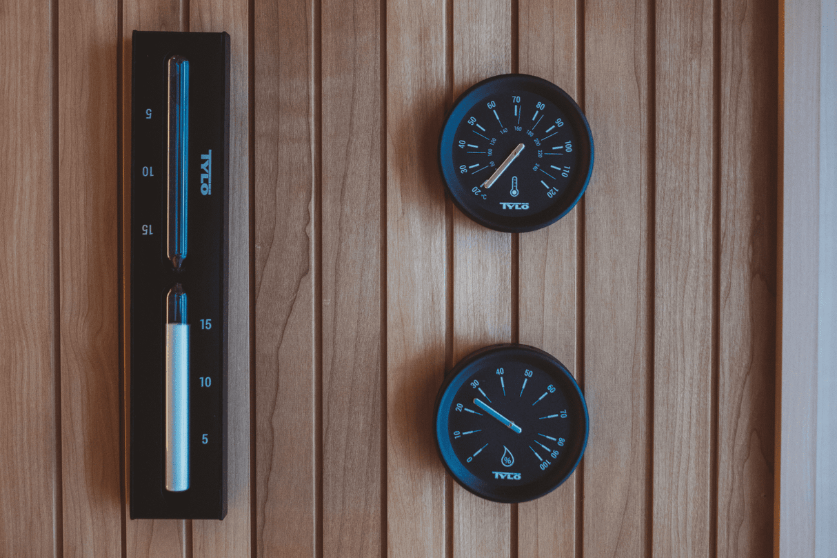 Tylö Brilliant design sauna zandloper - zwart