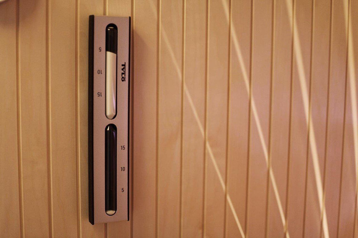 Tylö Brilliant design sauna zandloper - zilver