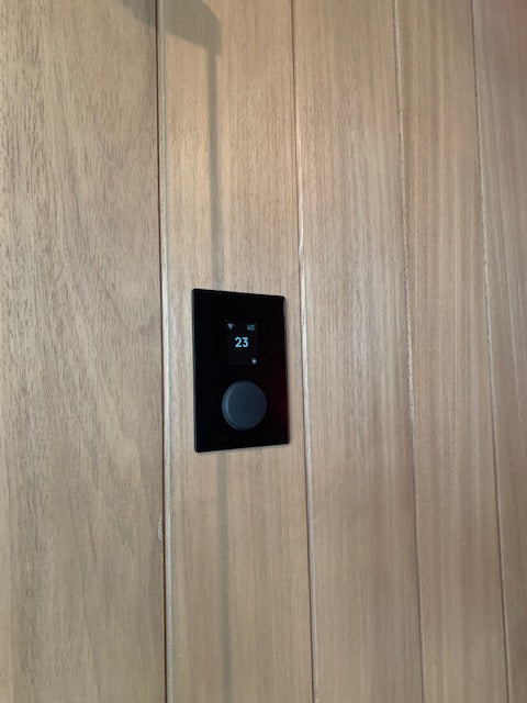 Thermalux Kuubi mix buitensauna - 190 × 214 × 217 cm