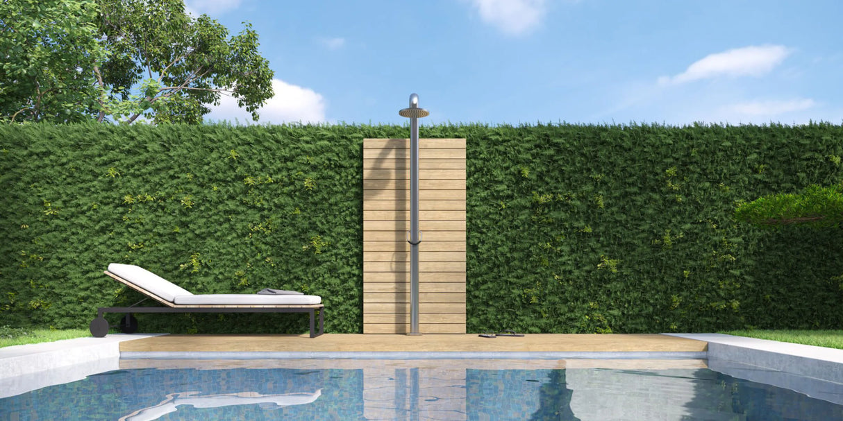 Jee-O Fatline 01 buitendouche - geborsteld RVS