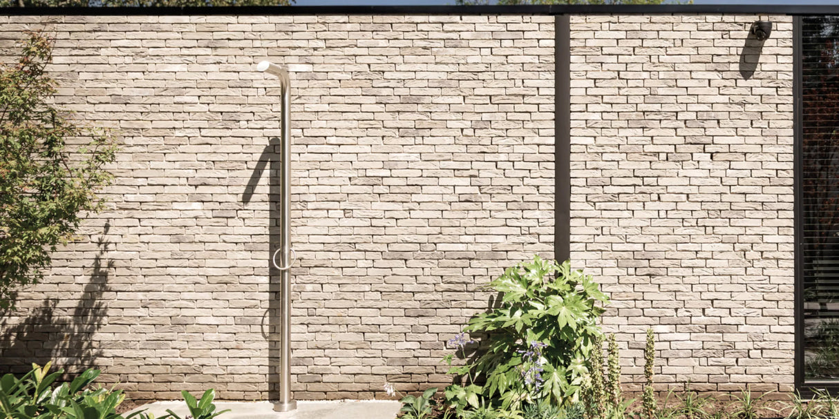 Jee-O Pure 01 buitendouche - geborsteld RVS