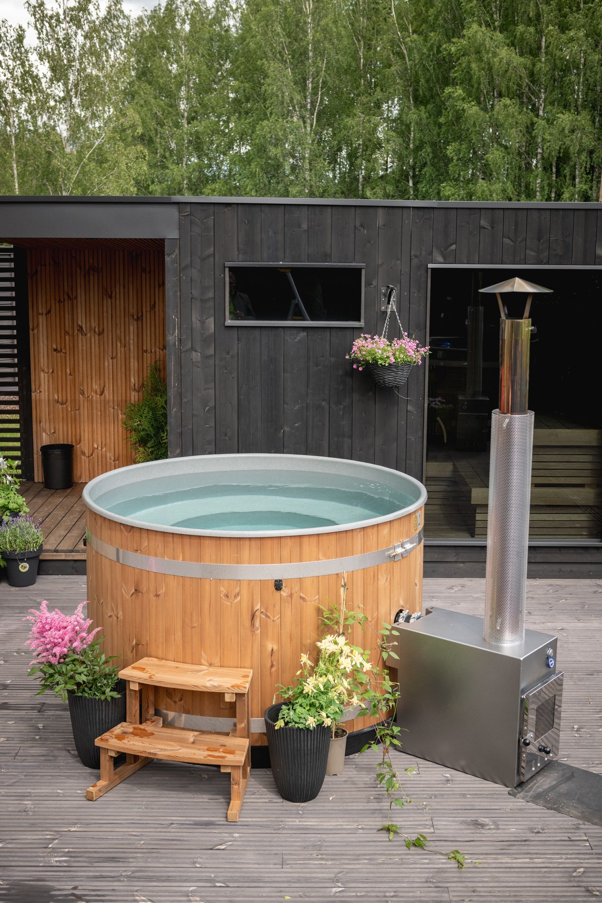 Kirami Original Breezy M Hottub - Thermowood