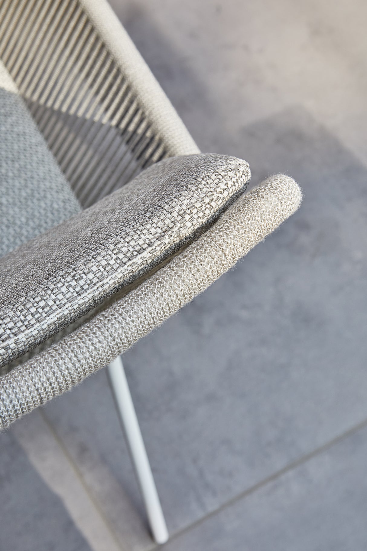 SUNS Punta dining chair - Camel sand / natrual mixed weave