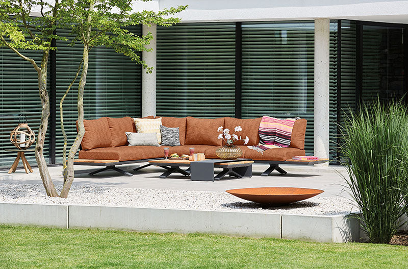 SUNS Stockholm hoek loungeset 3-delig rechts