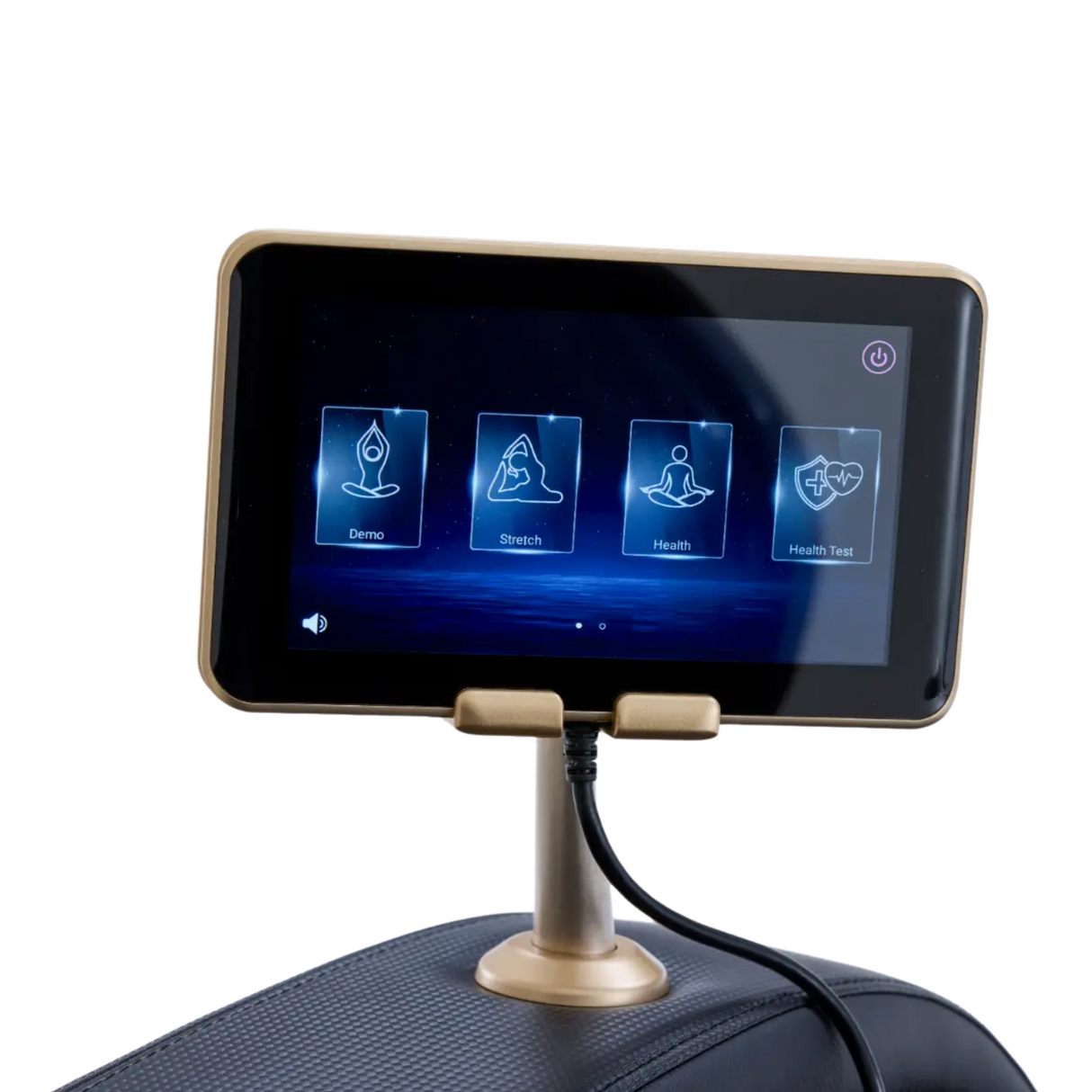 Cervo elektrische massagestoel - zwart