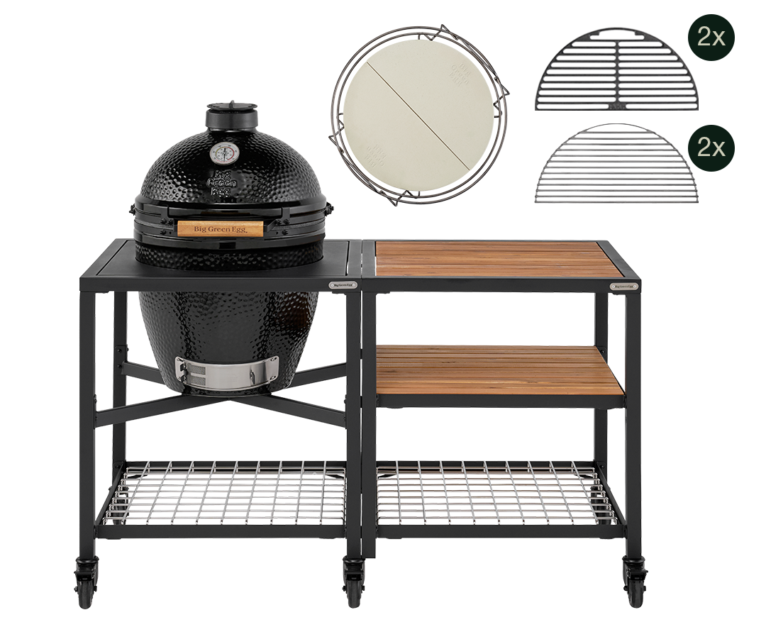 Big Green Egg The Onyx Large Outdoor Kitchen