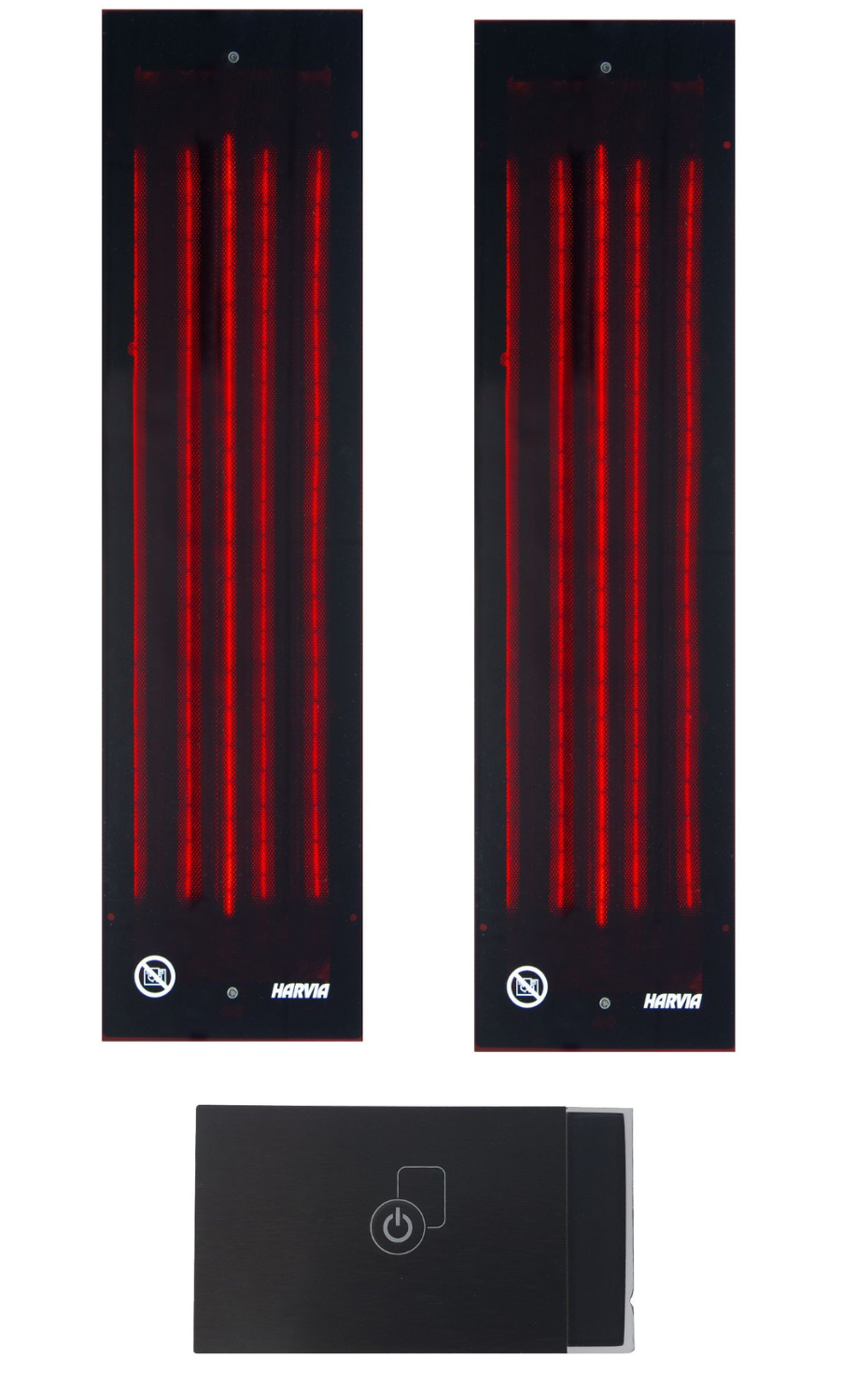 Harvia Vitamy Full Spectrum 3-delige infraroodset met Switch Box