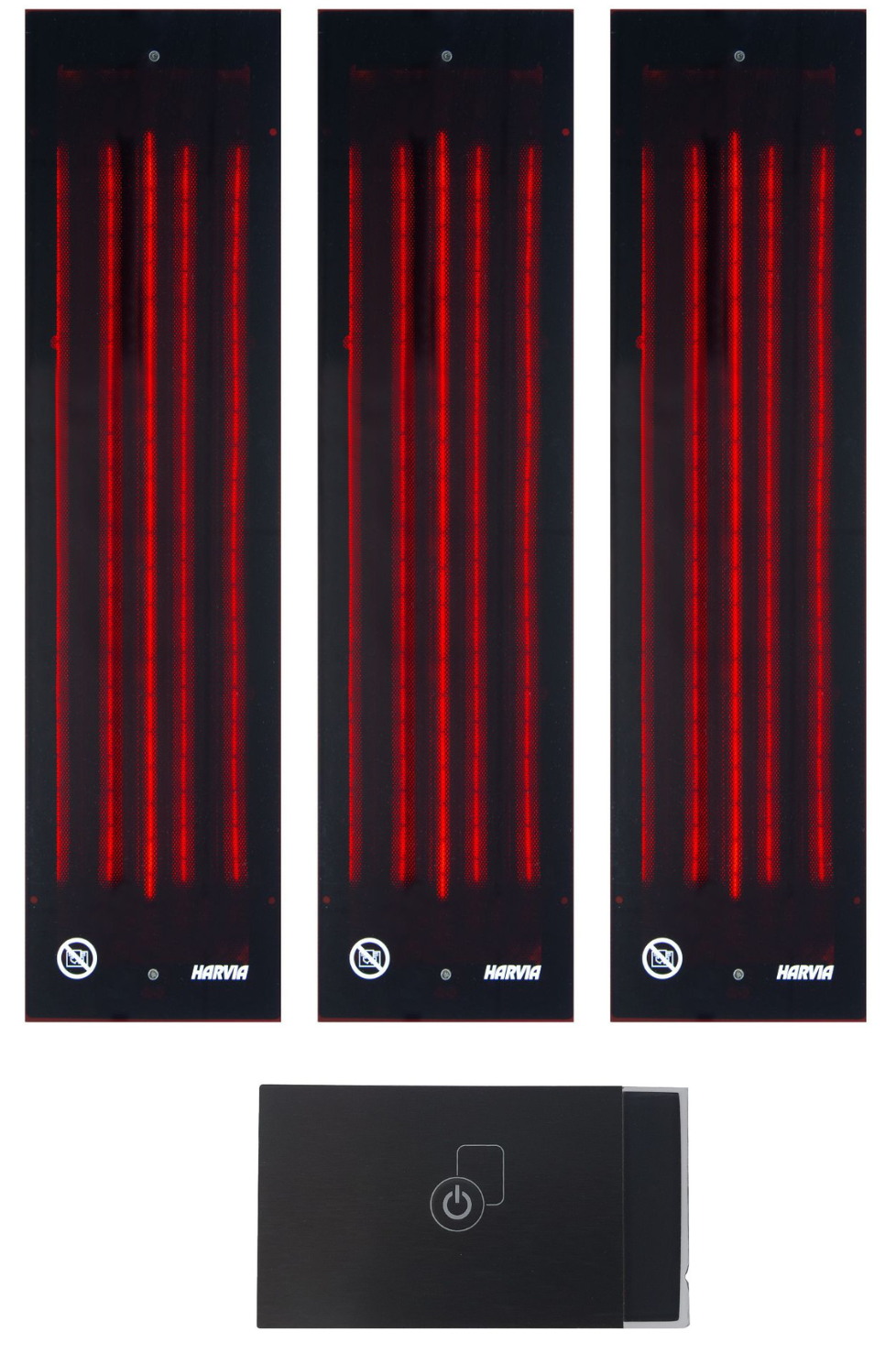 Harvia Vitamy Full Spectrum 4-delige infraroodset met Switch Box