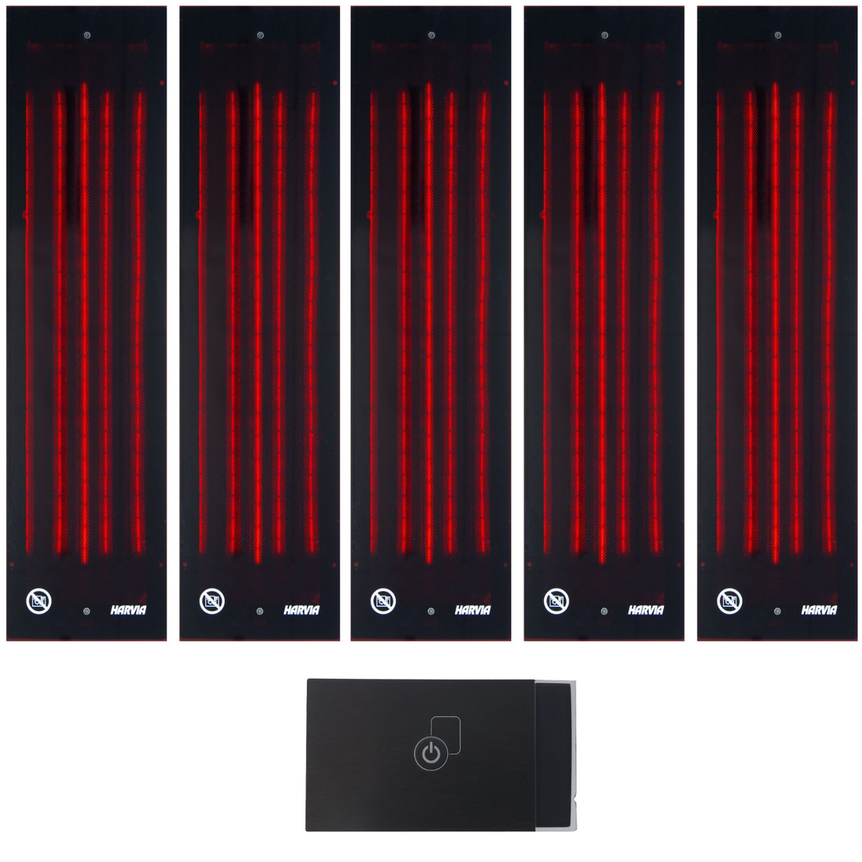 Harvia Vitamy Full Spectrum 6-delige infraroodset met Switch Box