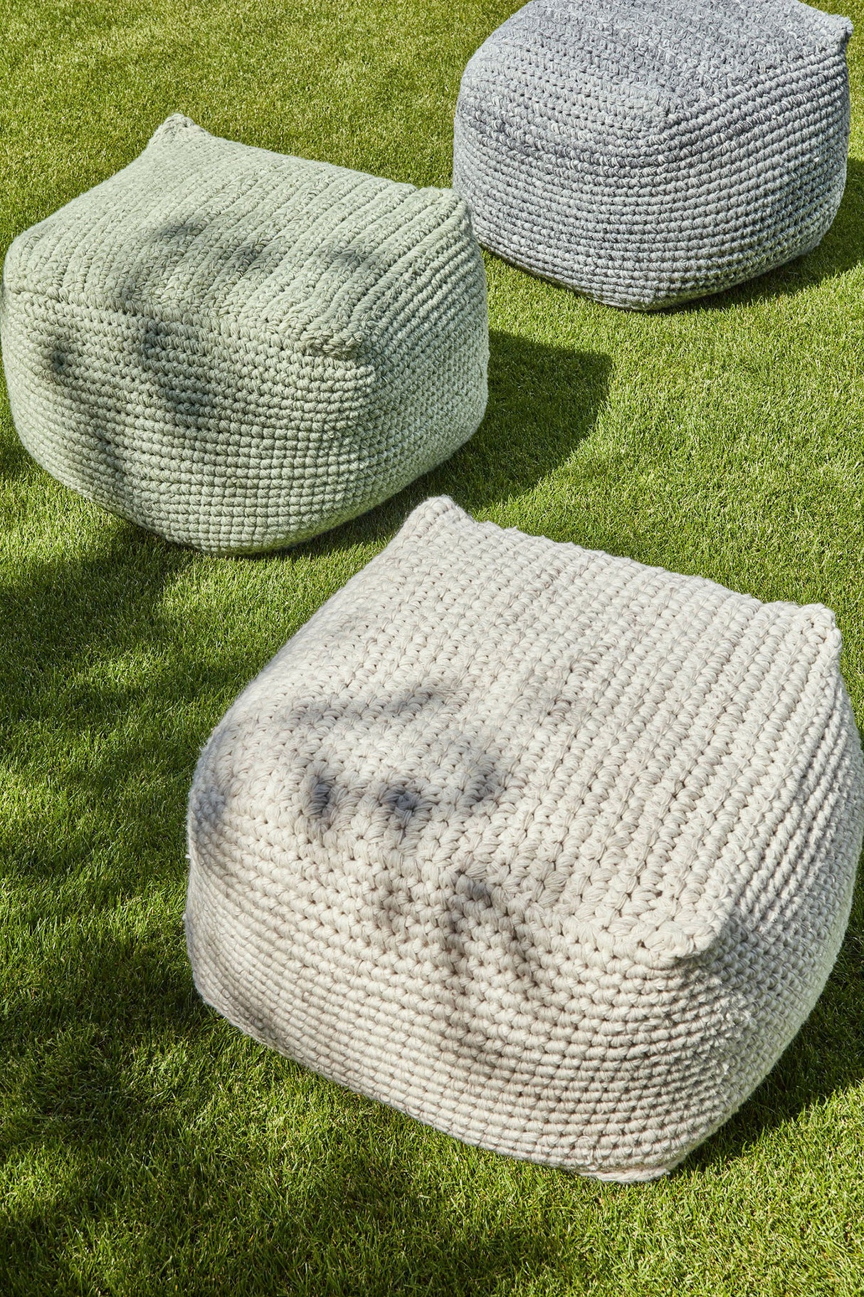 SUNS Arezzo vierkante poef